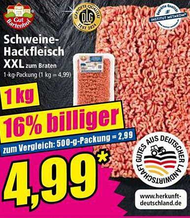 Schweine-Hackfleisch XXL zum Braten