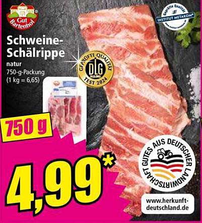 Schweine-Schälrippe