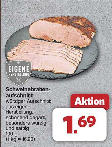 Schweinebratenaufschnitt