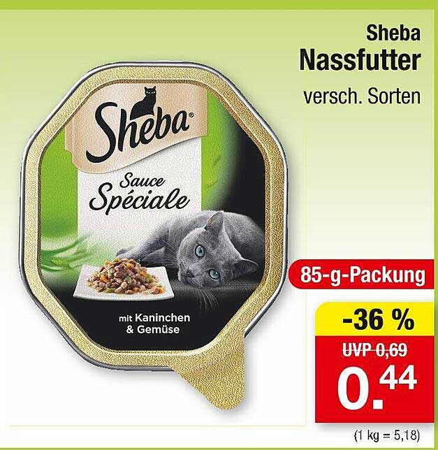 Sheba Nassfutter