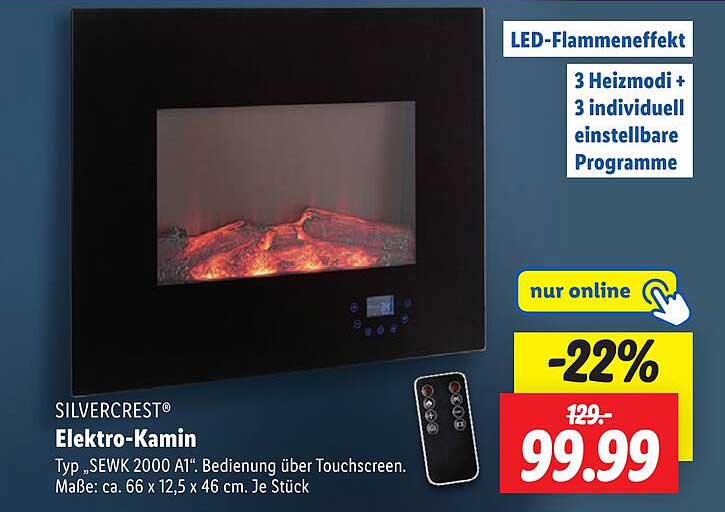 SILVERCREST® Elektro-Kamin