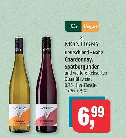 SJ MONTIGNY Deutschland - Nahe Chardonnay, Spätburgunder