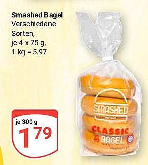 Smashed Bagel