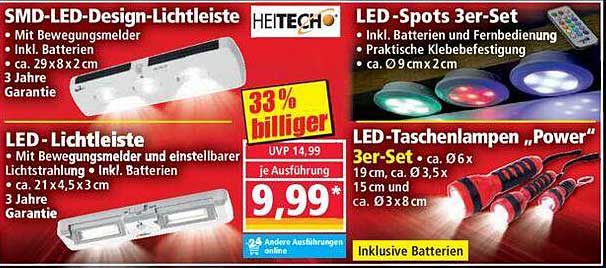 SMD-LED-Design-Lichtleiste