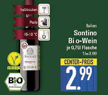 Sontino Bi o-Wein