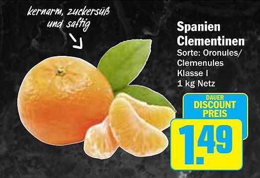 Spanien Clementinen