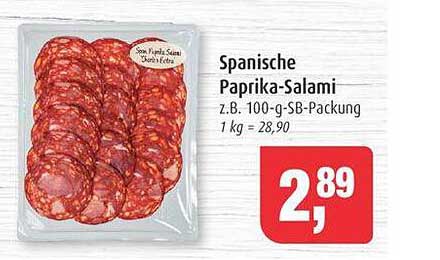 Spanische Paprika-Salami