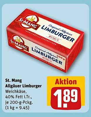 St. Mang Allgäuer Limburger