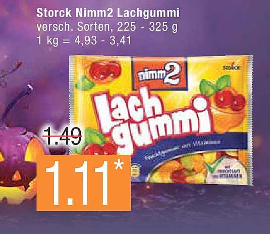 Storck Nimm2 Lachgummi