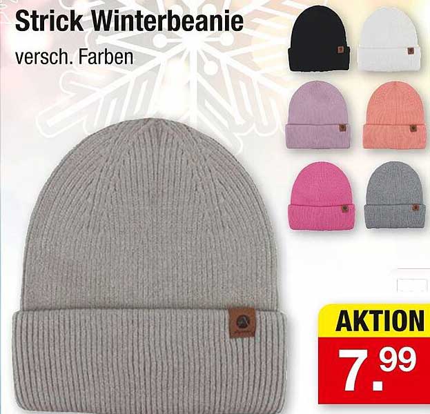 Strick Winterbeanie