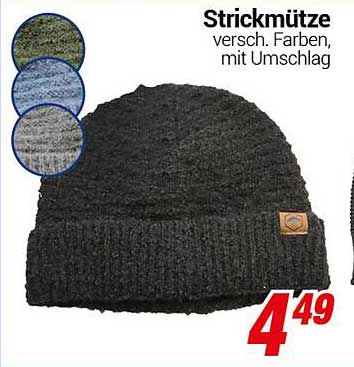 Strickmütze