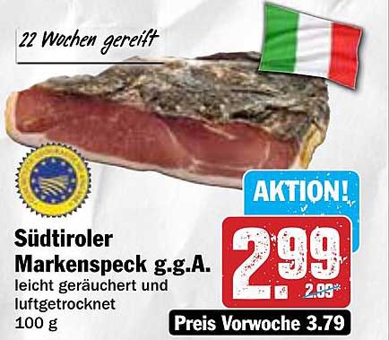 Südtiroler Markenspeck g.g.A.