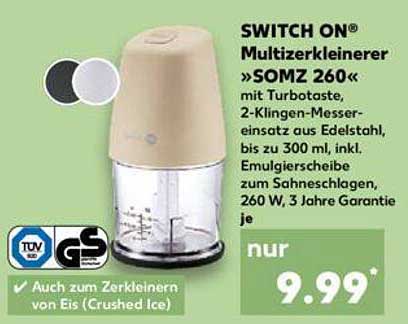 SWITCH ON® Multizerkleinerer »SOMZ 260«