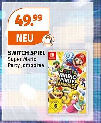 SWITCH SPIEL Super Mario Party Jamboree