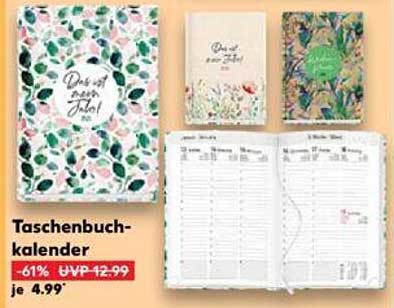 Taschenbuchkalender