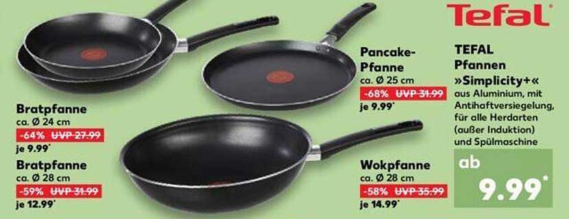 Tefal Pfannen »Simplicity+«