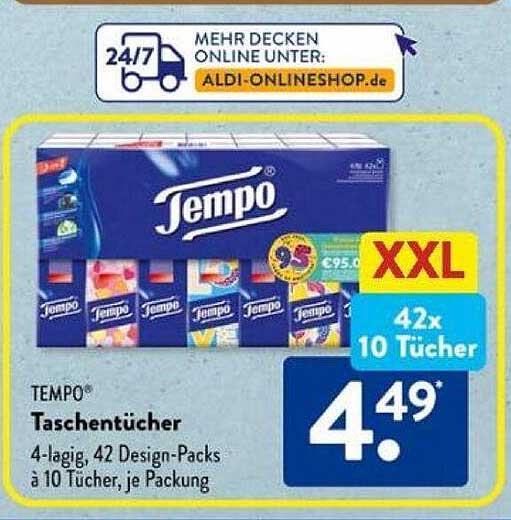 Tempo® Taschentücher