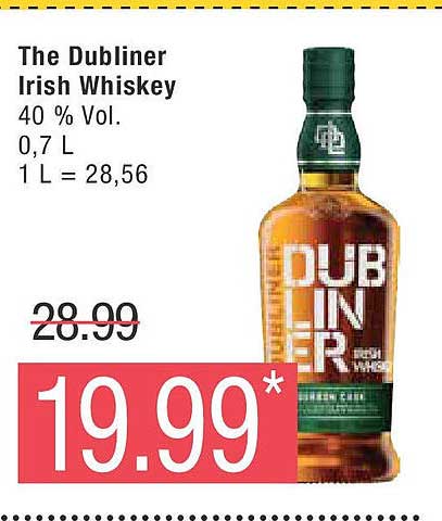 The Dubliner Irish Whiskey