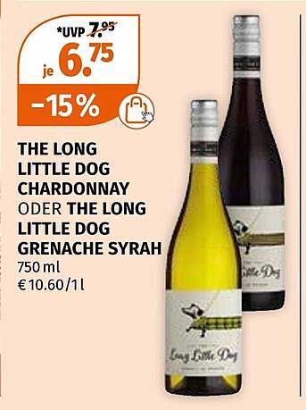 The Long Little Dog Chardonnay oder The Long Little Dog Grenache Syrah