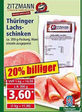 Thüringer Lachsschinken