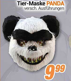 Tier-Maske PANDA