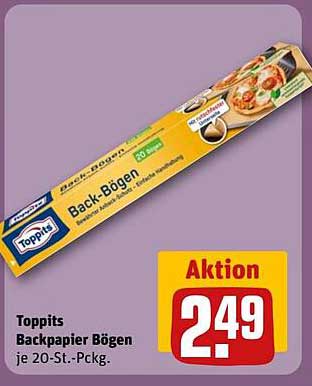 Toppits Backpapier Bögen