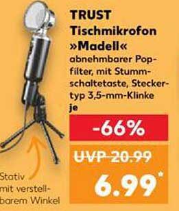 TRUST Tischmikrofon »Madell«