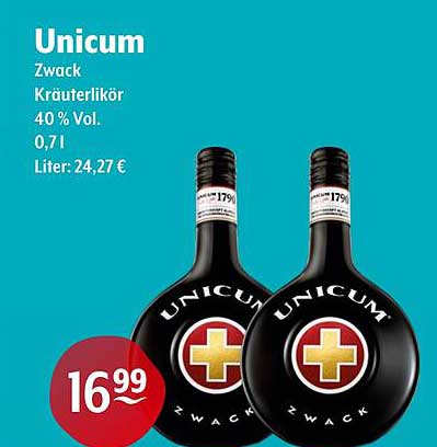 Unicum Zwack Kräuterlikör