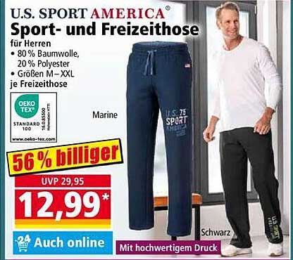 U.S. SPORT AMERICA Sport- und Freizeithose