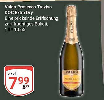 Valdo Prosecco Treviso DOC Extra Dry