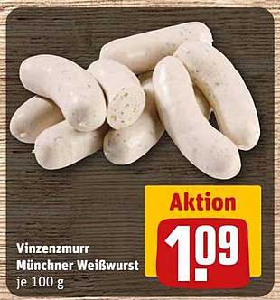 Vinzenzmurr Münchner Weißwurst