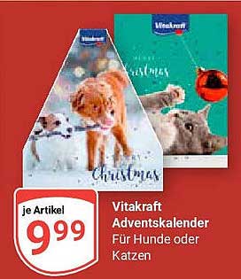 Vitakraft Adventskalender Für Hunde oder Katzen