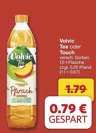 Volvic Tee oder Touch