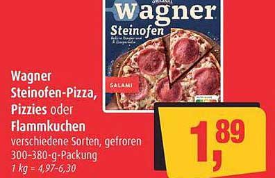 Wagner Steinofen-Pizza, Pizzies oder Flammkuchen