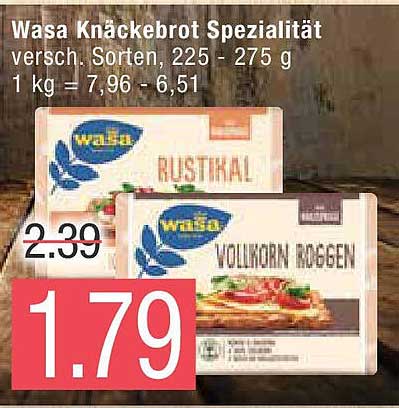 Wasa Knäckebrot Spezialität