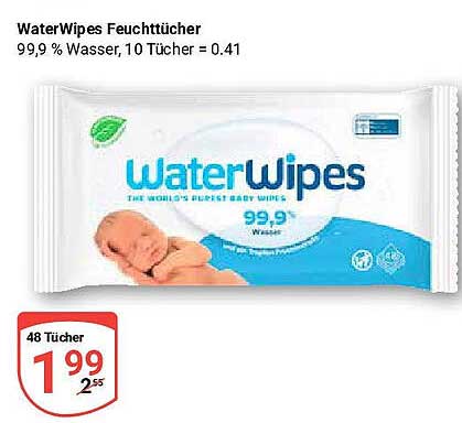 WaterWipes Feuchttücher