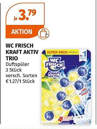 WC FRISCH KRAFT AKTIV TRIO