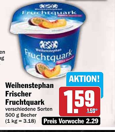 Weihenstephan Frischer Fruchtquark