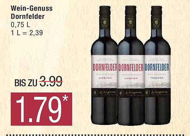 Wein-Genuss Dornfelder