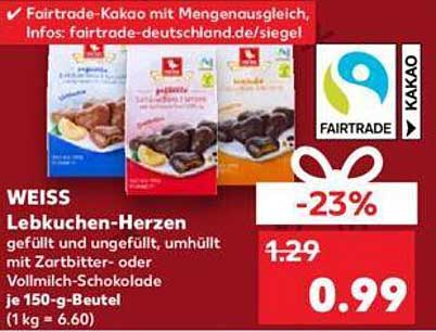 WEISS Lebkuchen-Herzen