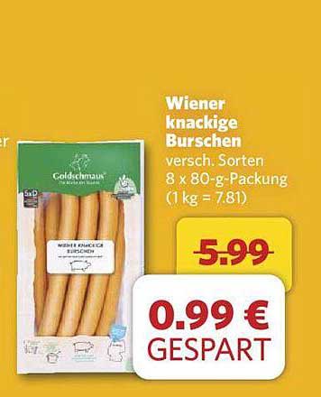 Wiener knackige Burschen