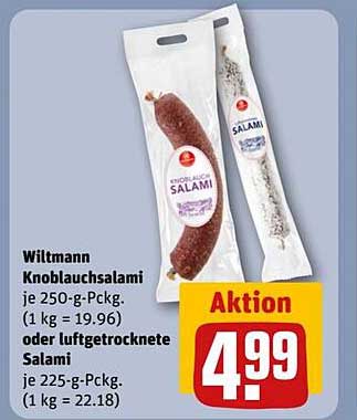 Wiltmann Knoblauchsalami