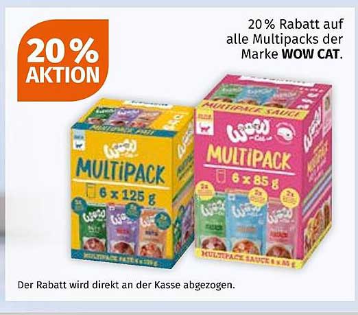 WOW CAT MULTIPACK