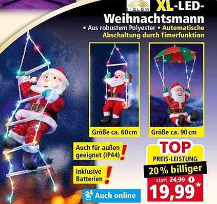 XL-LED-Weihnachtsmann