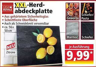 XXL-Herdeckplatte