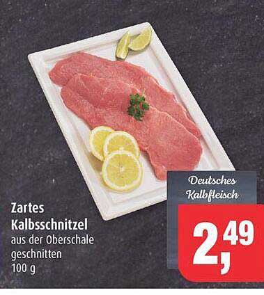 Zartes Kalbsschnitzel