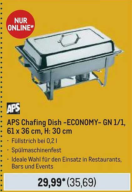 APS Chafing Dish -ECONOMY- GN 1/1