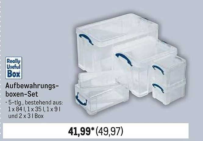 Aufbewahrungsboxen-Set