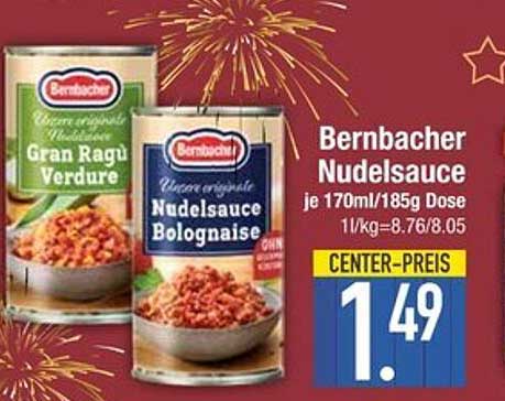 Bernbacher Nudelsauce Bolognese