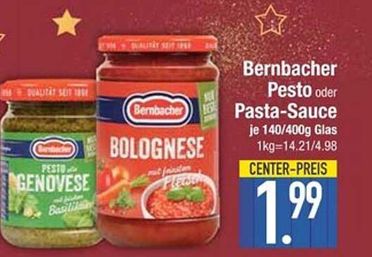 Bernbacher Pesto oder Pasta-Sauce